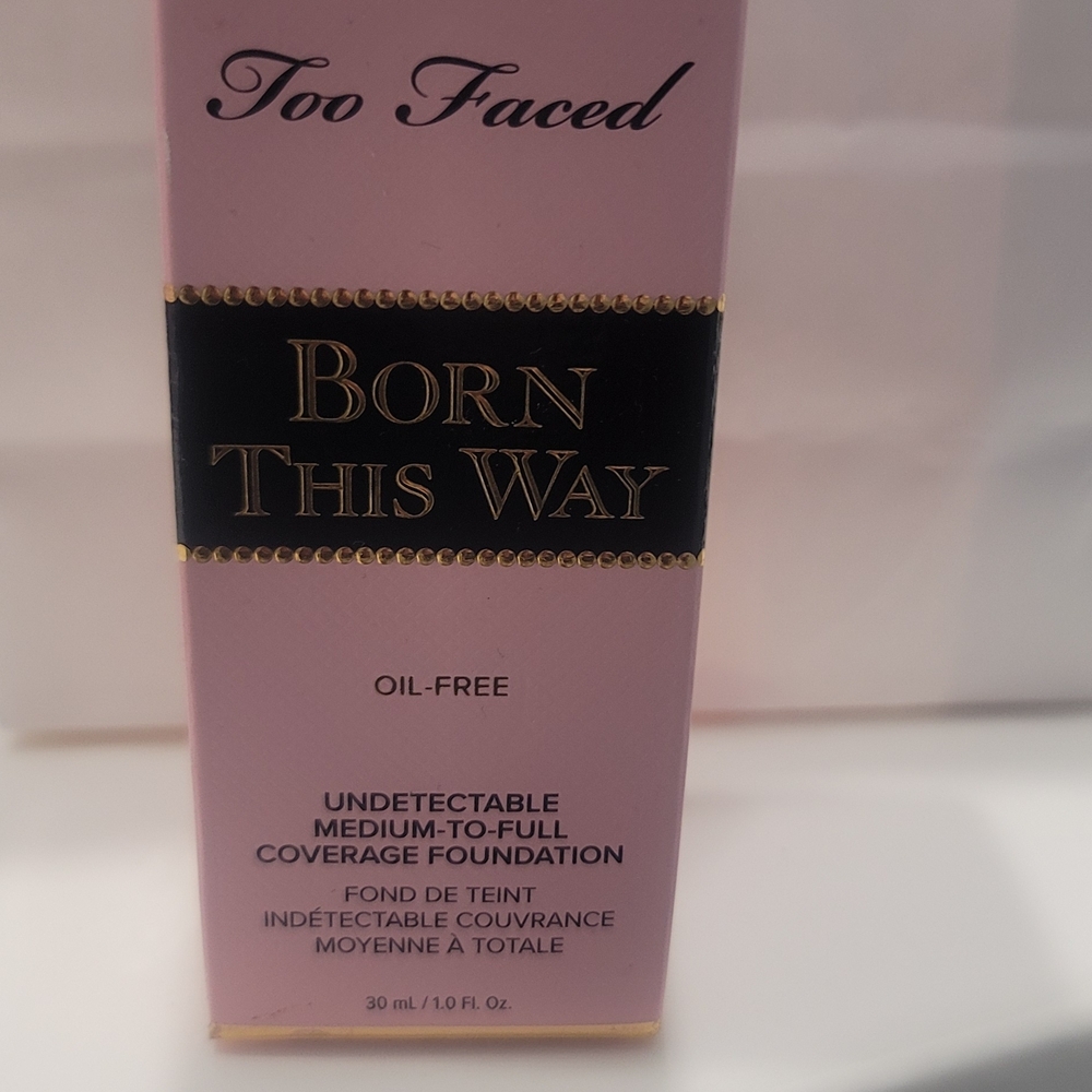 Too Faced Born This Way Foundation in Pink and Black